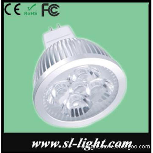 non flash 5W 310lm MR16 led spotlight warm white